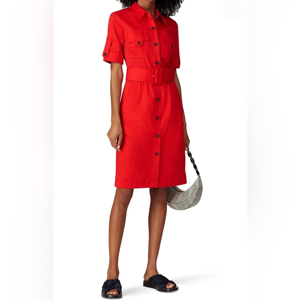 DEREK LAM - Red Utility Dress